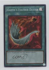Harpie's Feather Duster (SR) YuGiOh Egyptian God Deck: Obelisk the Tormentor
