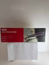 TYMO RING Hair Straightener Brush Ceramic Plates Auto Shut-Off Black G
