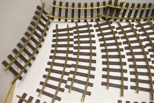 LGB 12 x 1100 Curved Brass Track 30° r 600mm R1 G-Scale w/ Box - Picture 2 of 9
