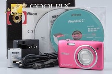 Nikon COOLPIX S3500 Strawberry Pink 20.0 MP Digital Camera w/ Box