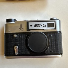 Fed 5B Rangefinder 35mm Film Camera Vintage Soviet USSR, Working Body Only