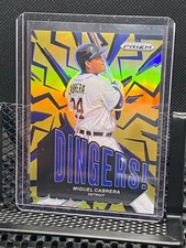 Miguel Cabrera 2025 Prizm Dingers Blue Prizm #8/99 - #17 Tigers