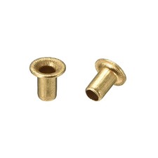 3mm x 5mm Through Hole Copper Hollow Rivets Grommets Circuit Board PCB 200Pcs