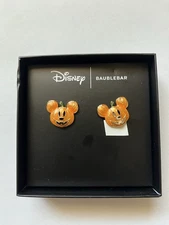 Disney BaubleBar Mickey Mouse Halloween Pumpkin Earrings