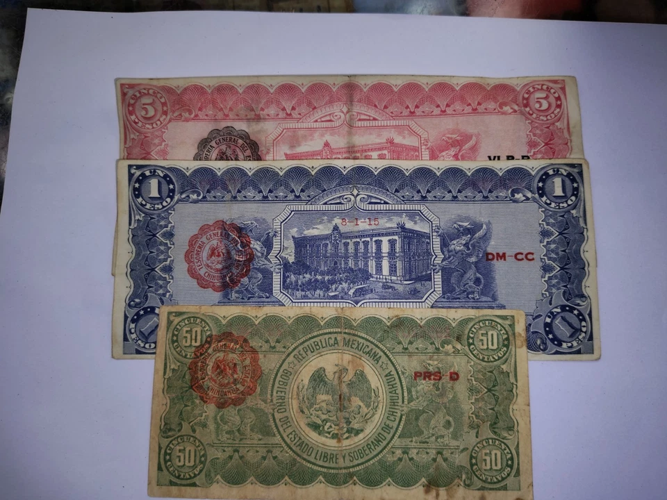 Billetes Antiguos De Mexico - Image 4 of 4