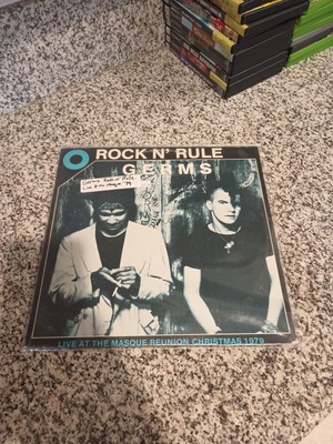 The Germs Rock n' Rule Vinyl Record Darby Crash Live 1979 RARE XES Records F-506