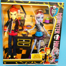 Monster High Doll Kochpartner Abbey und Heath 2-er Pack