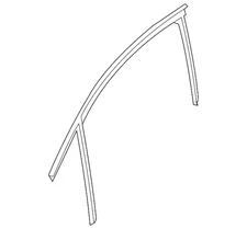 Genuine Audi Run Channel 8K0-837-439-J