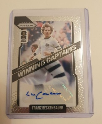 Panini Prizm Franz Beckenbauer Auto 2026 Winning Captains