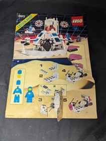 Lego Classic Space 6972 Polaris 1 Space Lab Incomplete with manual