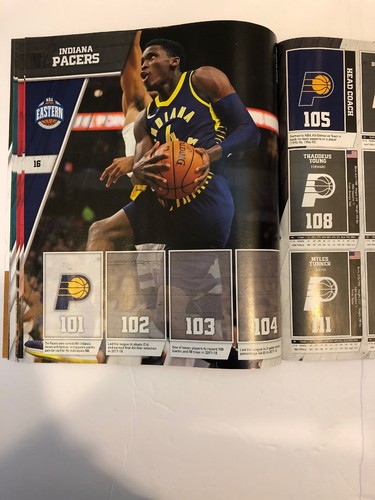 2018 2019 Panini NBA Basketball Sticker Album - Picture 12 of 12