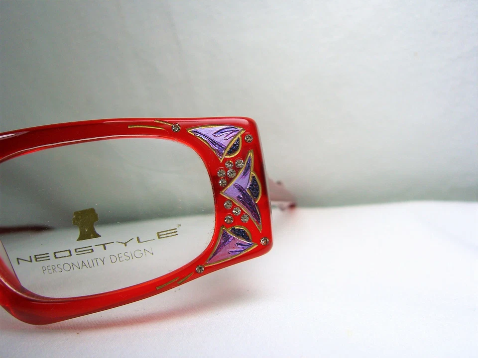 Gafas Neostyle monturas atípicas cuadradas ovaladas NOS mujeres sexy glamour vintage Foto 4 de 4