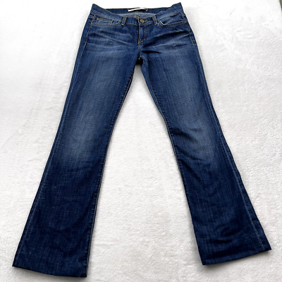 Joes Jeans Womens 27 Blue Boot Cut Denim Stretch Socialite Candice Medium Wash
