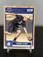 Trevor Story 2011 Playoff Contenders Baseball Prospect Ticket #RT27