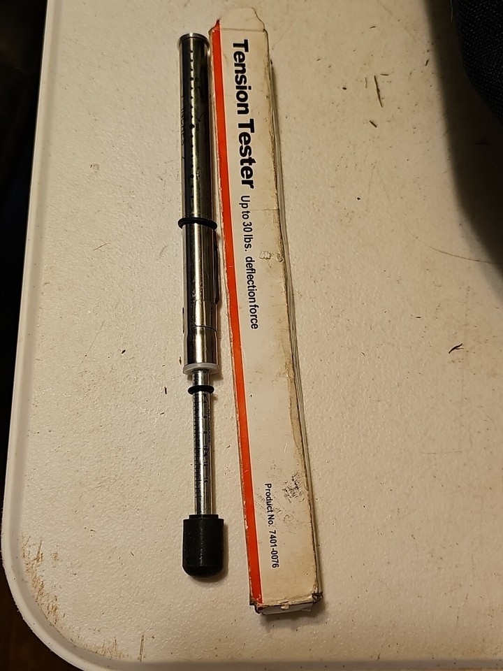 Gates Belt Drive Tension Tester 74010076 Pencil Type 30 Lbs Deflection