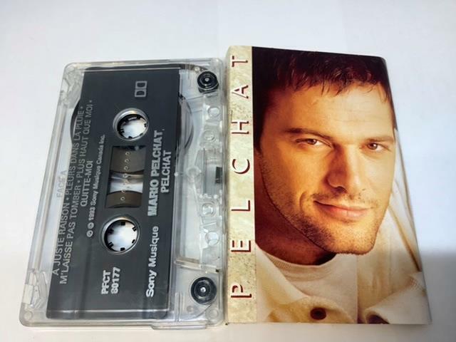 MARIO PELCHAT Audio Cassette Tape PELCHAT 1993 Sony Musique Canada