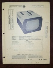 Set 359 Folder 7 Sams Photofact Rare Vintage General Electric GE