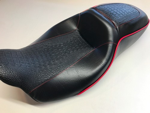 2011-up Harley Street Glide / Road Glide Gator Seat Cover Skin - Bild 5 von 9