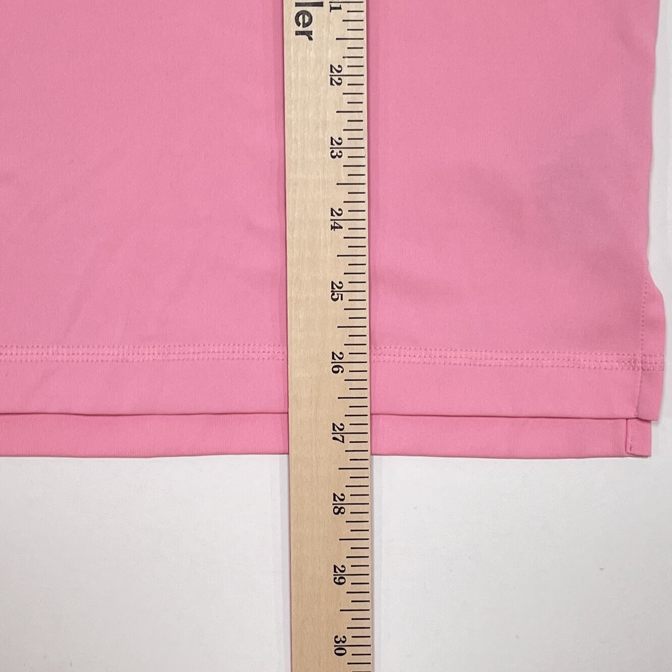 Golf Channel Polo Shirt Size Medium Pink Adidas Stretch NBC Short Sleeve