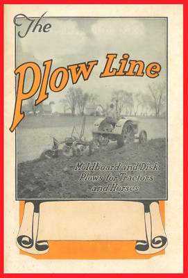 IHC IH The McCormick-Deering Plow Line Moldboard and Disk Plows Brochure