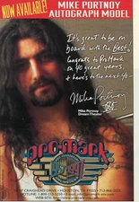 1997 small Print Ad of ProMark Drumsticks w Mike Portnoy of Dream Theater