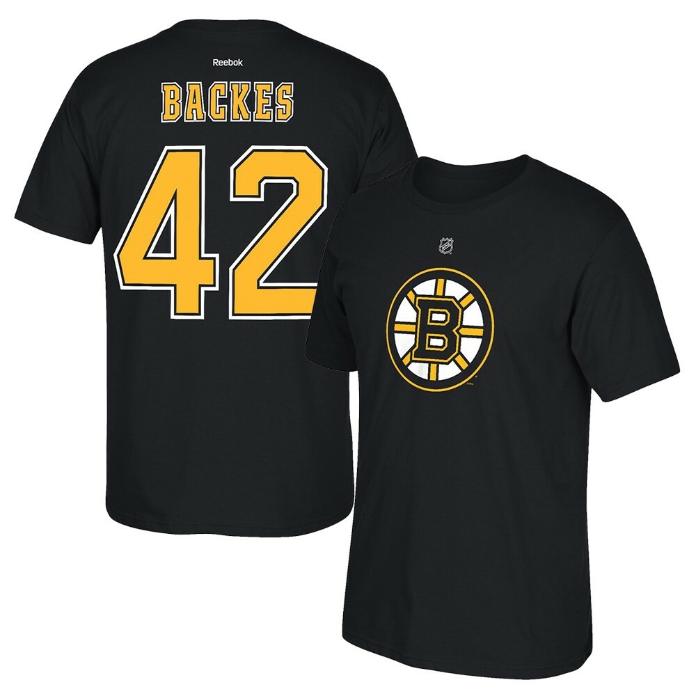 David Backes Reebok Boston Bruins Player Black Premier Jersey T