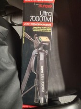 Sunpak Tripod 70" Tripod Monopod Platinum Plus Ultra 7000TM