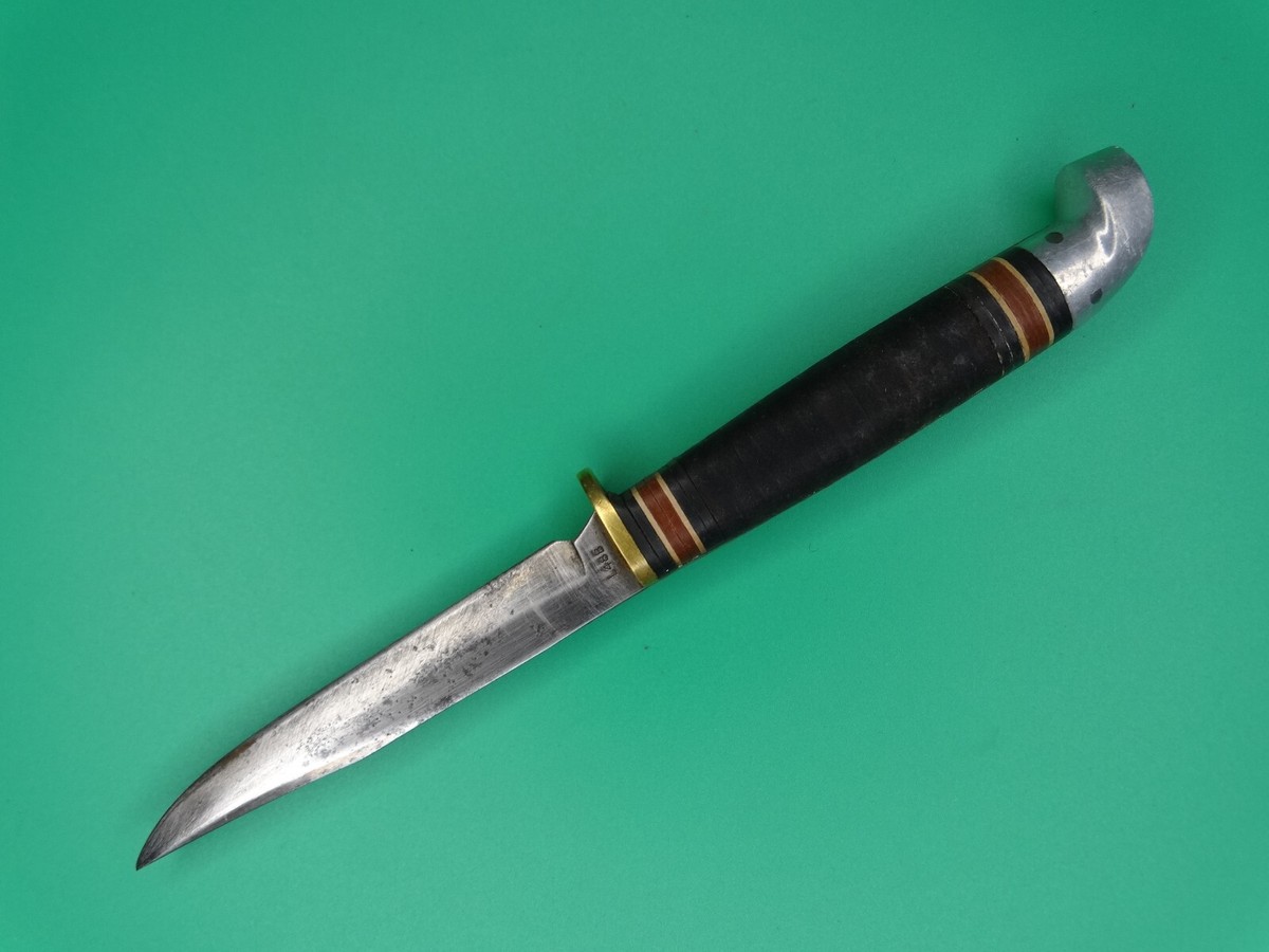 Vintage US Western Boulder Colo L488 Hunting Fighting Knife with