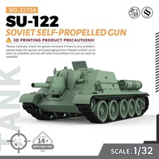32754 1/32 Military Model Soviet SU-122 Self-Propelled Gun 3D PRINTING