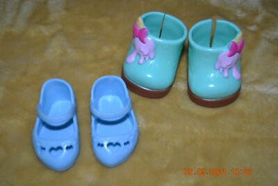 Vintage Doll Shoes - My First Disney Princess & Moose Teddy Ruxpin? (#350)