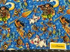 Tina Scrap Lycra 10"x15" Custom Moana Maui Heihei Pig Tumbler Disney Fabric
