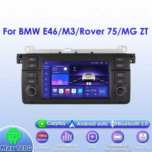 Car CarPlay Android Multimedia Player Stereo For BMW E46 3 Series 1998-2005 - 第 1/19 張圖片