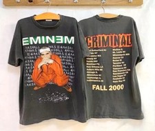 New Eminem Shirt Criminal Tour 2000 Gift For Fans Unisex All Size T-Shirt SS53