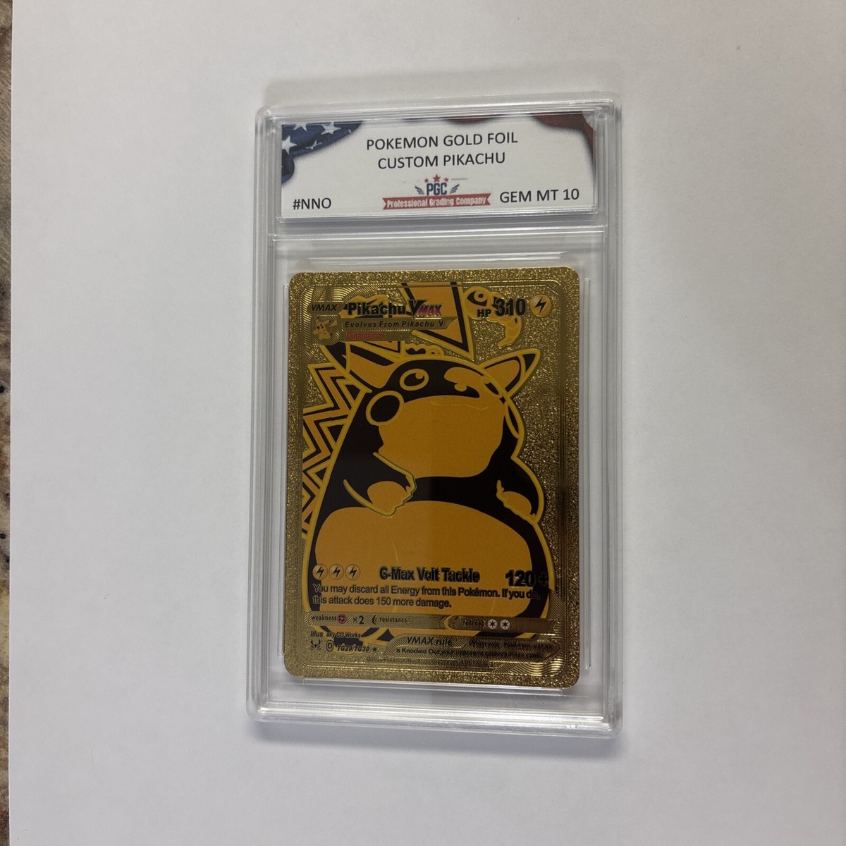 Pikachu Vmax Gold Foil Hp 310 | eBay