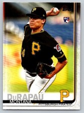 2019 Topps Update #US228 Montana DuRapau Rookie Card Pittsburgh Pirates