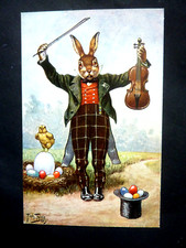 AK ARTHUR THIELE Ostern , vermenschlichter Ha...