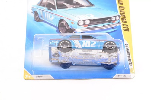 2009 Hot Wheels 2009 New Models Series 37/42 Datsun Bluebird 510 #37 - Picture 3 of 3