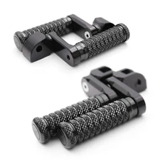 1.5 inch Riser Rider Passenger Footrests M-Grip For GSXR 750 14-18 19 20 21 22