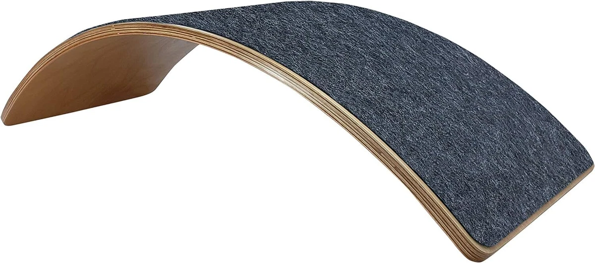 Adventure Awaits Balance Wobble Board 2 Pack Natural Hardwood with Black