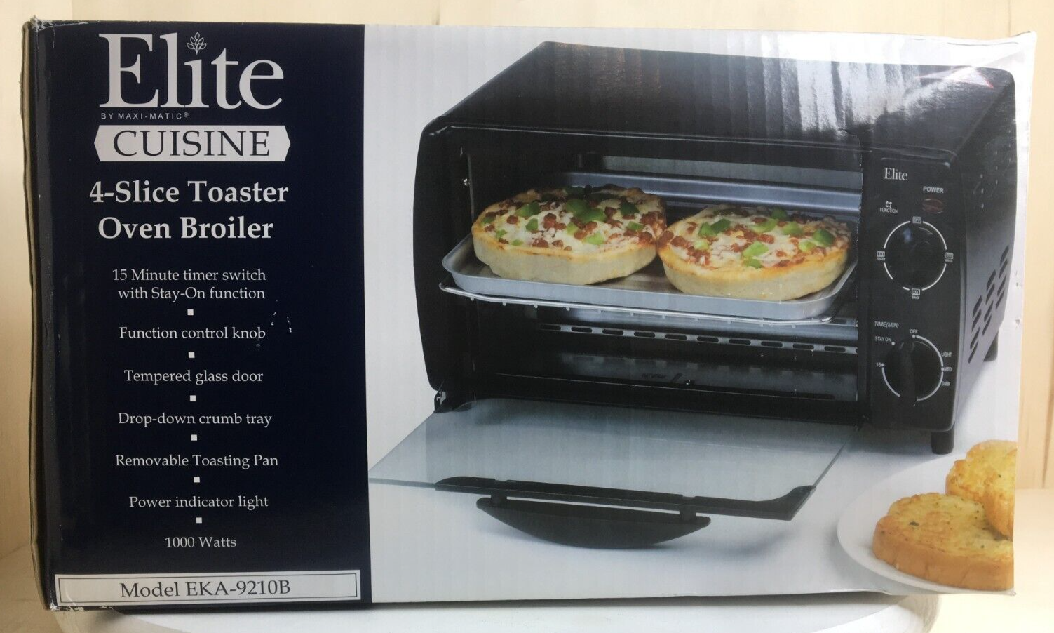 elite cuisine countertop oven