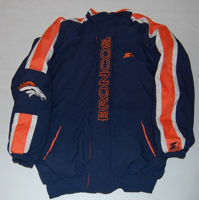 denver broncos starter pullover jacket