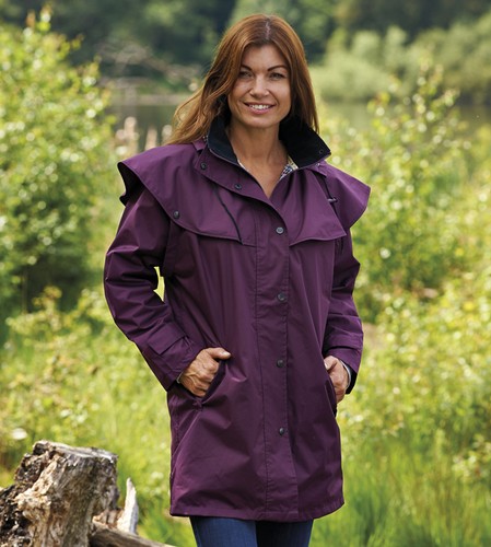 LADIES WOMEN CHAMPION WINDSOR RIDING SMART CASUAL ESTATE WATERPROOF  JACKET COAT - Afbeelding 1 van 3