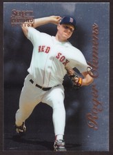 Roger Clemens Boston Red Sox: 1996 Pinnacle Select Certified Edition #8 NRMT