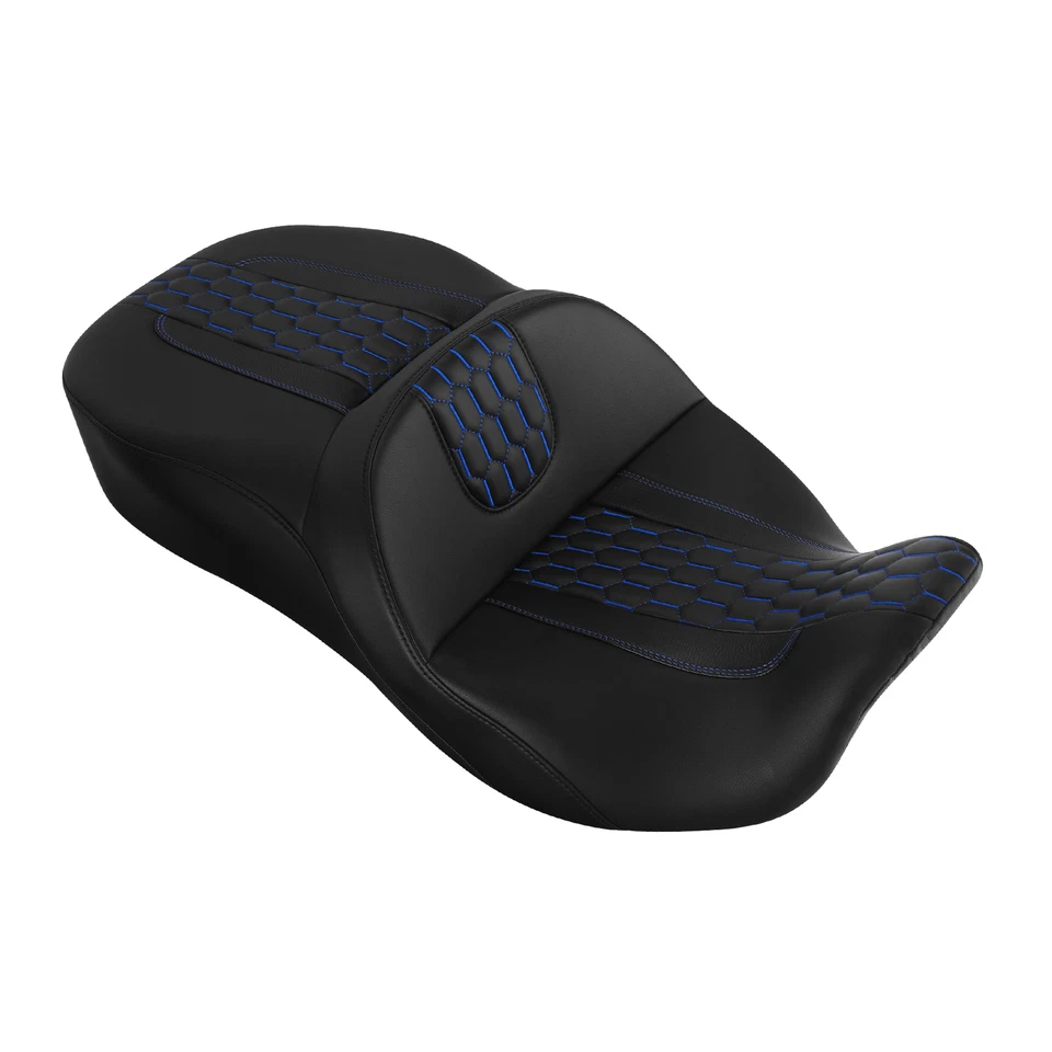 Asiento de conductor de pasajero apto para Harley Touring Electra Road Glide 2009-23 Foto 2 de 4