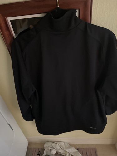 Nike Dri Fit LeBron James zippered Jacket Diamond Collection mens L Black - Picture 2 of 9