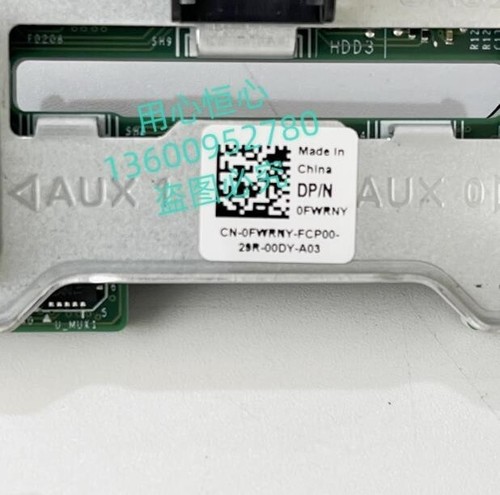 Dell MX740C 6*2.5 server SFF hard disk Backplane FWRNY 0FWRNY - Picture 3 of 3