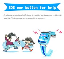 GPS Smart Watch Q750 Q100 Touch Screen SOS Call waterproof