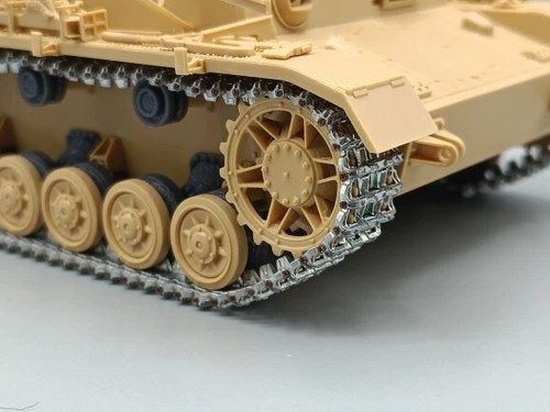 For Tamiya/RFM 1/35 Panzerkampfwagen III/IV Tank Metal Track Links w/Metal Pins - Picture 6 of 6