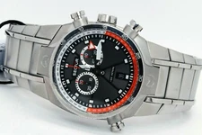 NEW SECTOR R3271695125 SWISS ALARM CHRONOGRAPH STEEL SPORT WATCH ANALOG QUARTZ