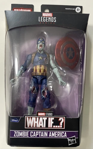 Hasbro Marvel Legends What If? Zombie Captain America 6-Inch Action